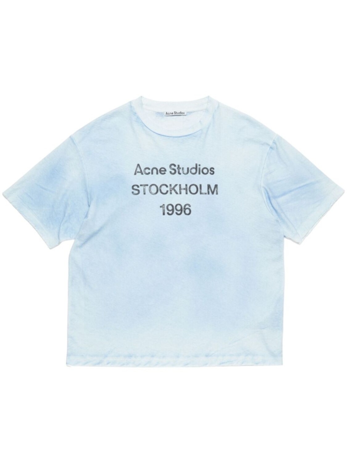 

Футболка с логотипом Acne Studios, синий