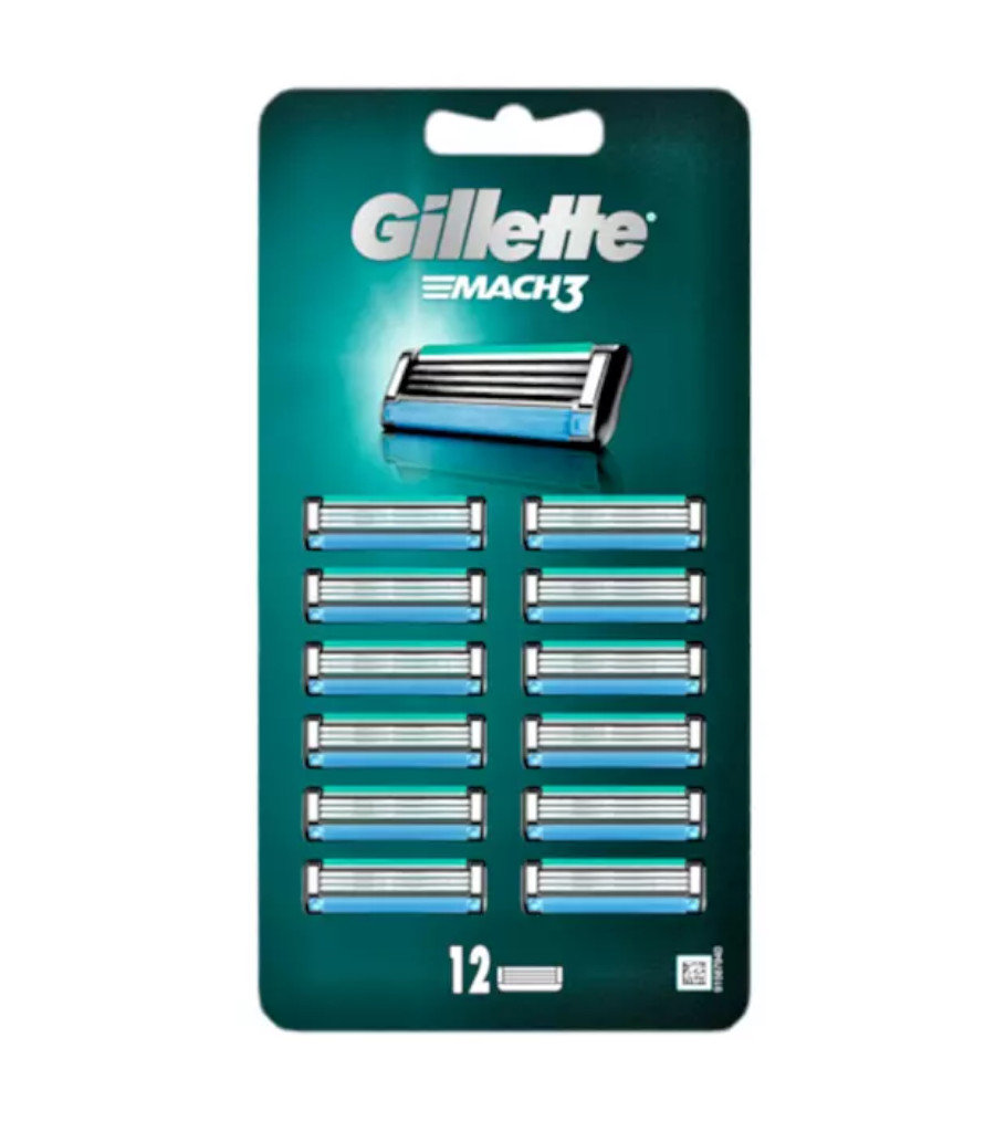 

Сменные стержни для лезвий Gillette Mach 3, 12 шт