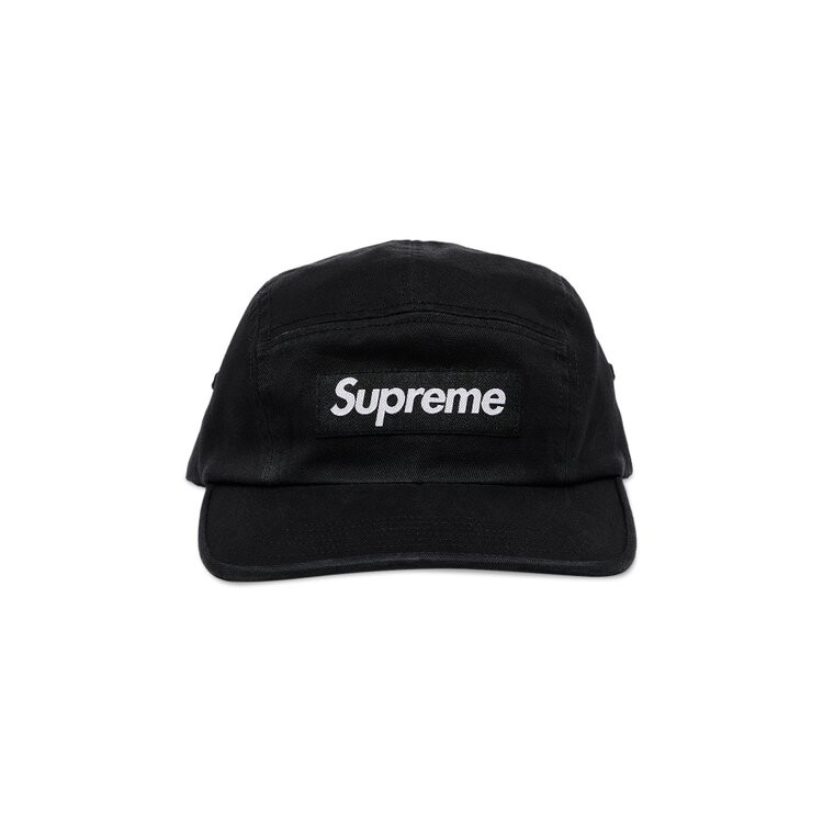 

Бейсболка Supreme Washed Chino Twill Camp Cap, черный