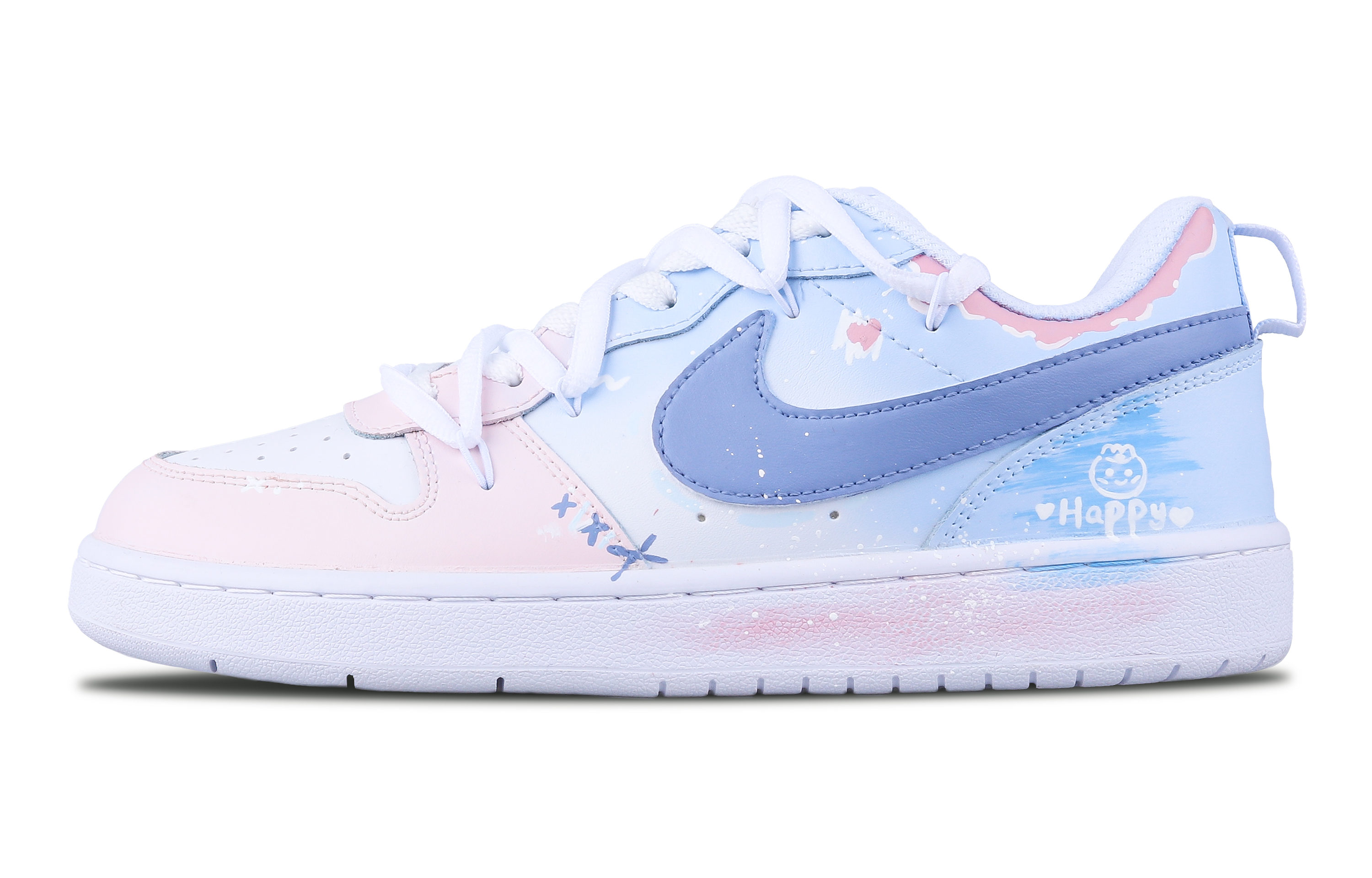 

Женские кроссовки для скейтбординга Nike Court Borough Low, Light Blue