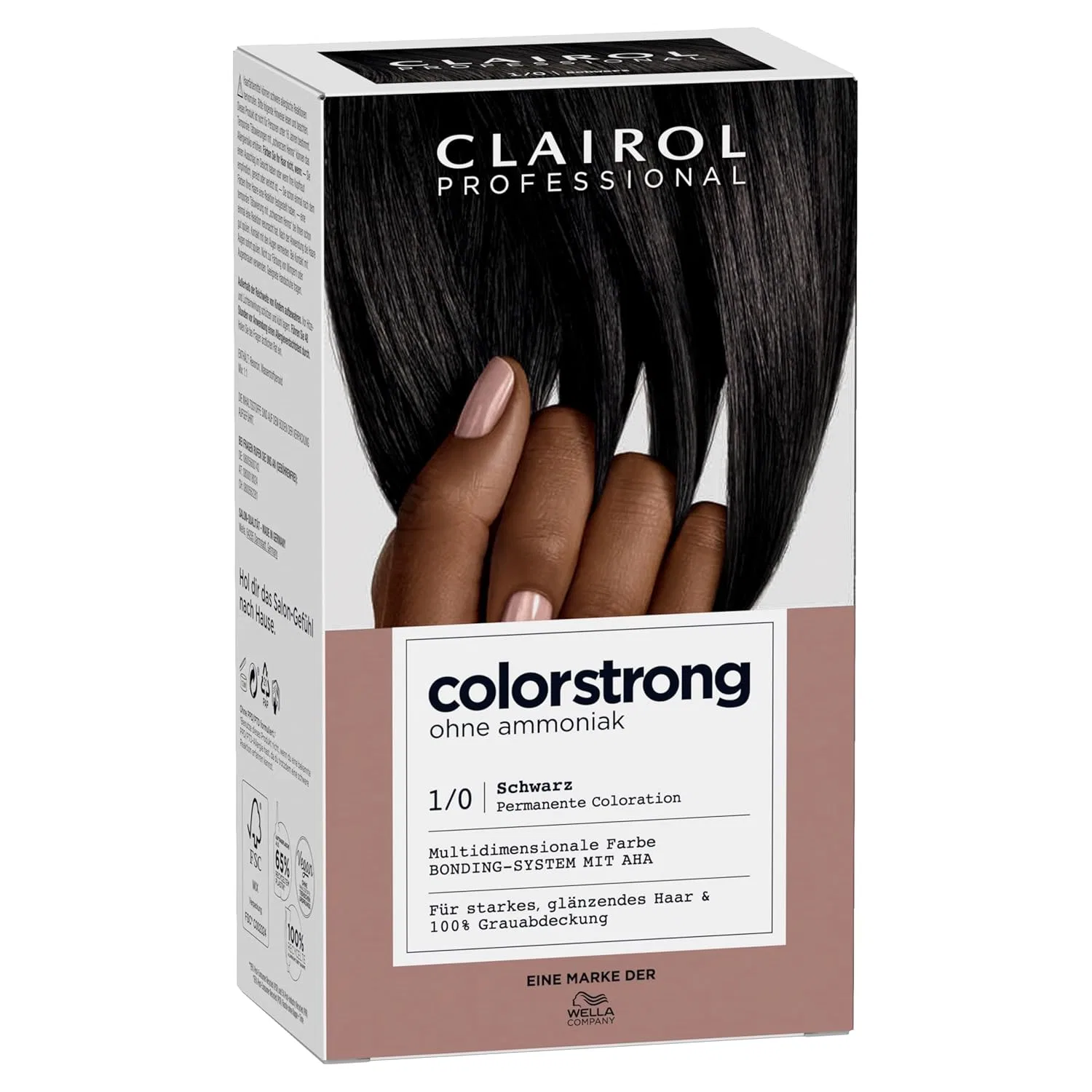 Стойкая краска для волос «Colorstrong» 1/0 от CLAIROL Professional Clairol — фото 2