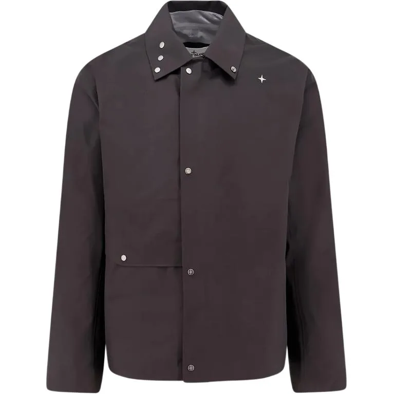 Куртка-рубашка Gore-Tex STONE ISLAND, черный