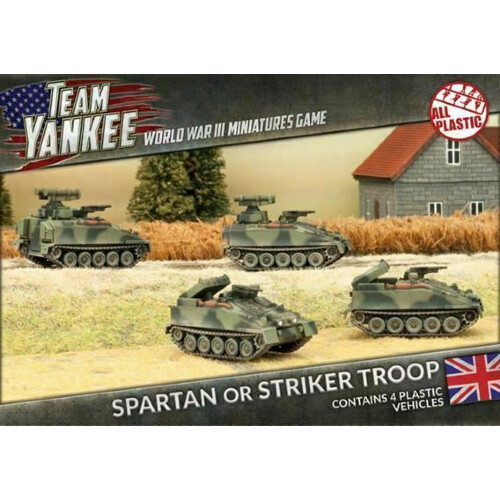 

Фигурки Spartan / Striker Troop (X4) Battlefront Miniatures