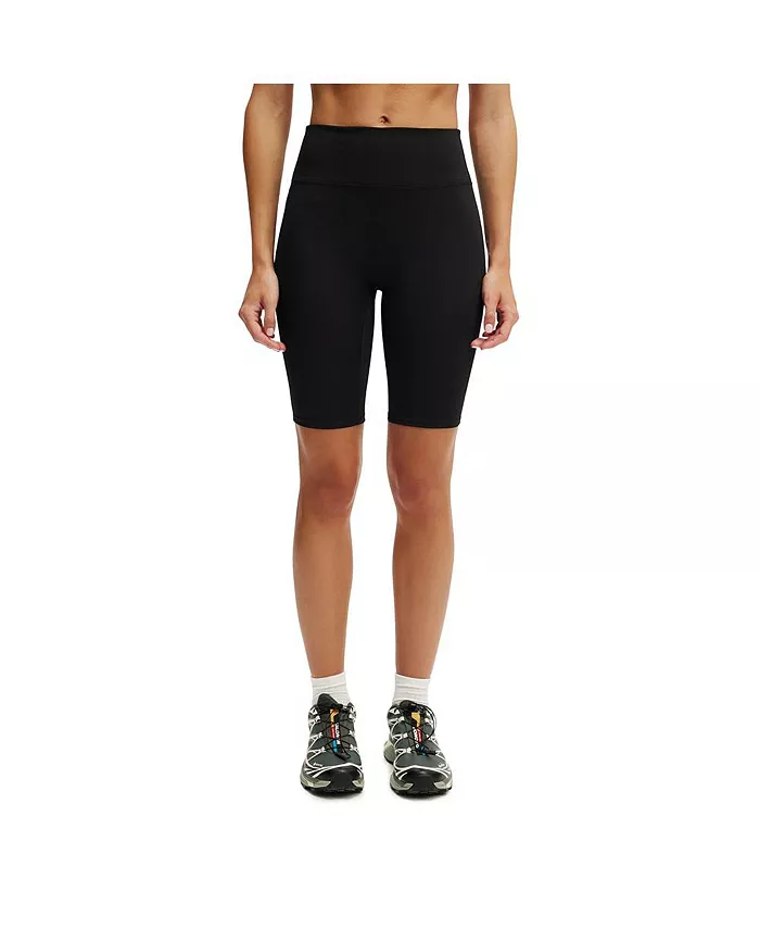

Женские шорты Active Bondi Everyday средней длины для велосипедистов COTTON ON, черный