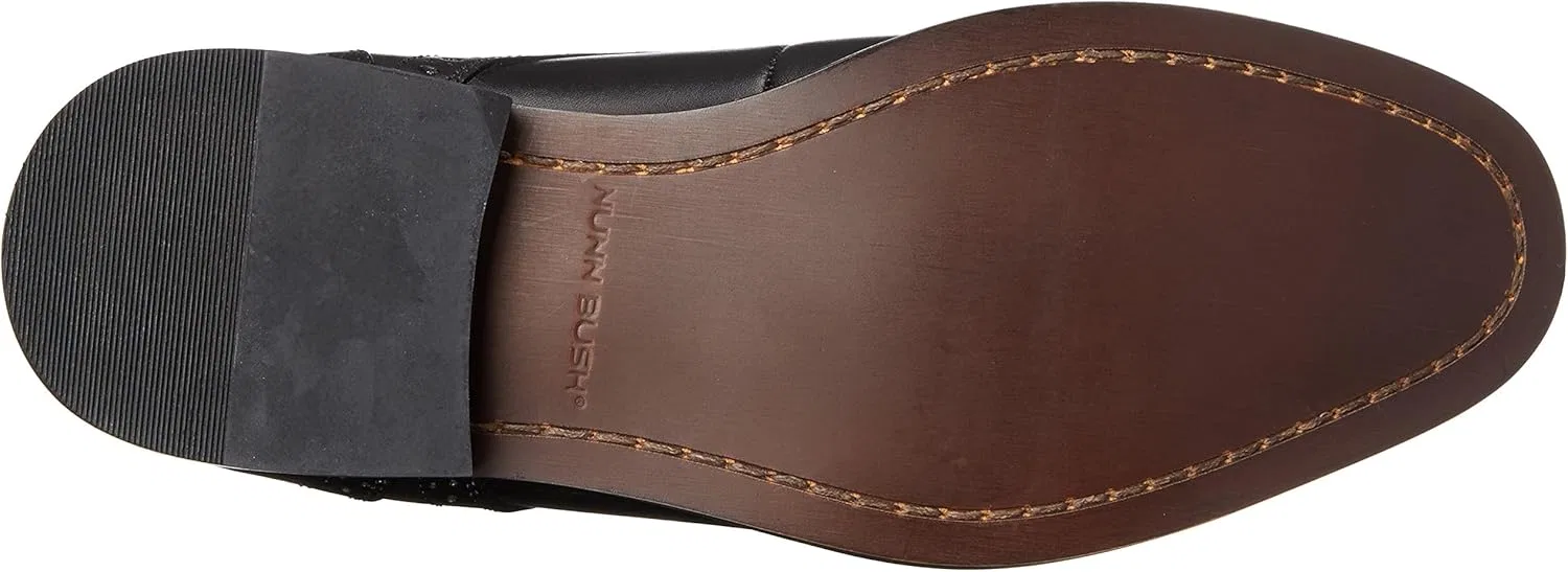 Туфли Nunn Bush Men's Norcross Oxford, Black — фото 4
