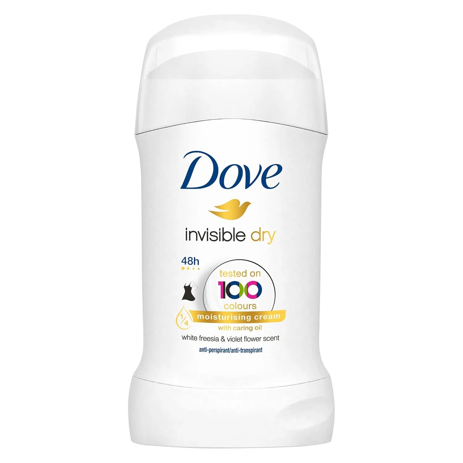 Дезодорант-антиперспирант-стик Dove Invisible Dry с 1/4 увлажняющего крема, 6 шт. Dove — фото 2
