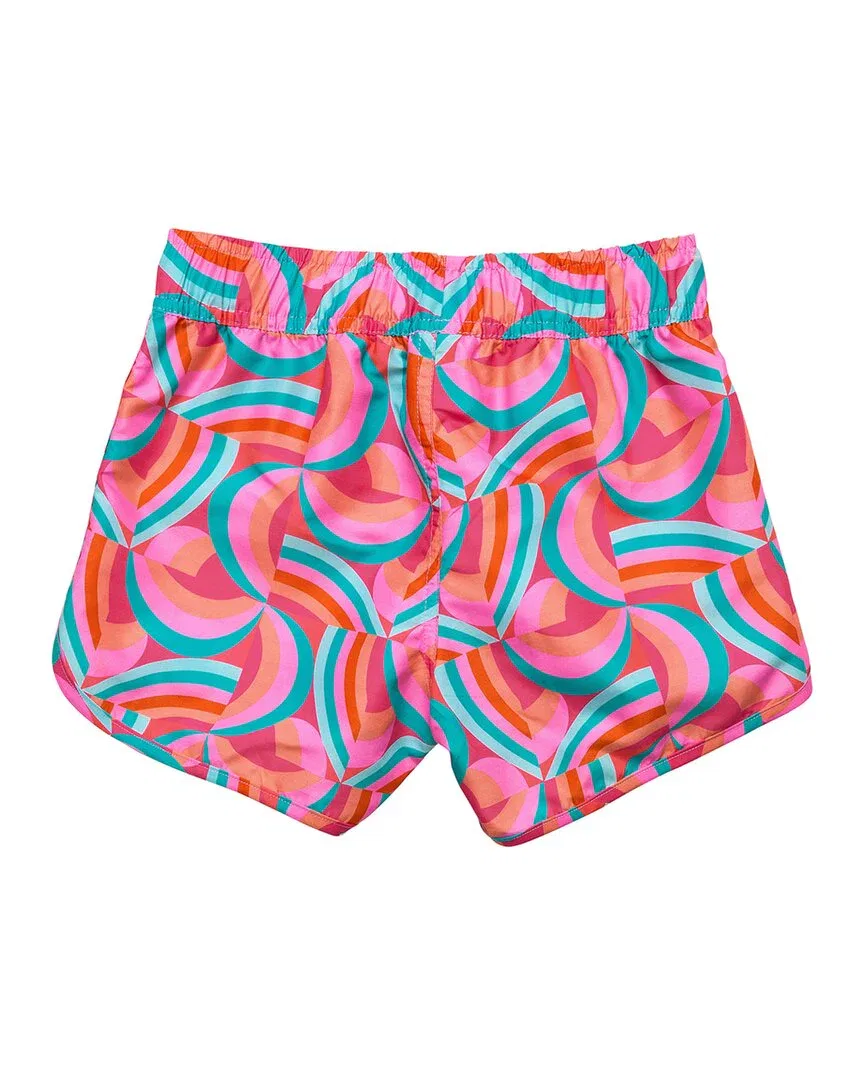 Snapper Rock Geo Melon Sustainable Board Short, красный — фото 2
