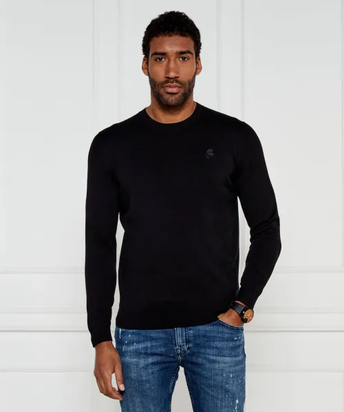 

Свитер Regular fit Karl Lagerfeld, черный