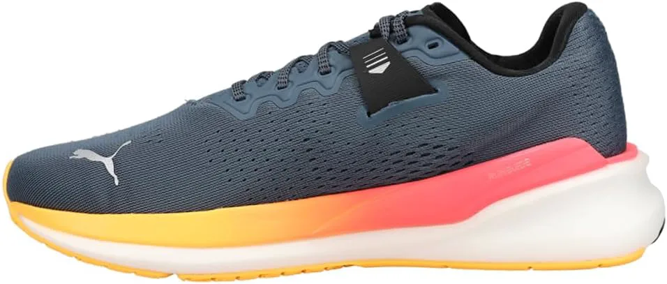 Мужские кроссовки для бега PUMA Eternity Nitro - черные, синий — фото 2