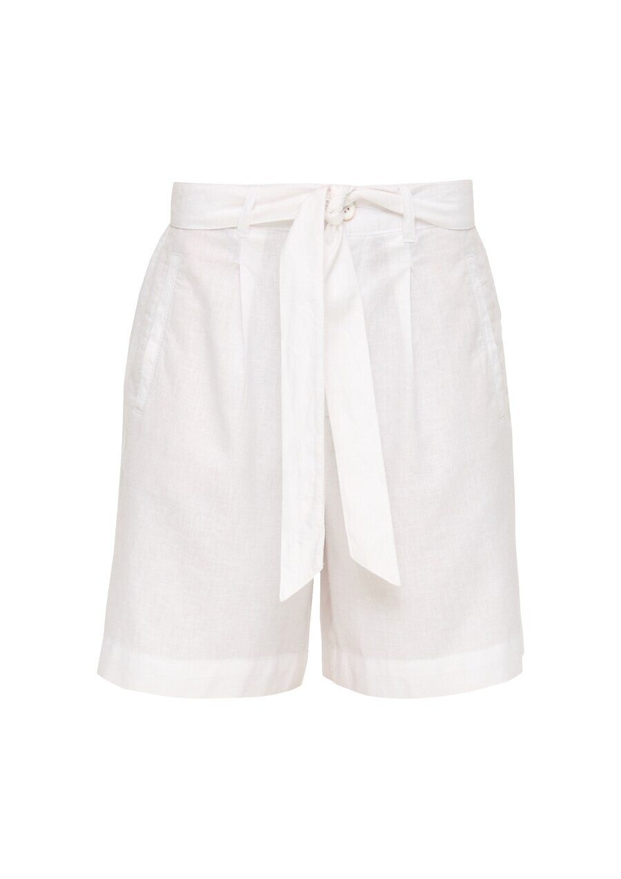 

Шорты s.Oliver Loose fit Pleat-Front Pants, белый