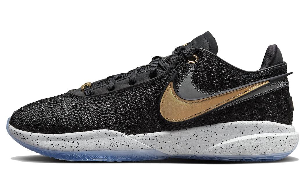 Nike LeBron 20 черный металлик золото