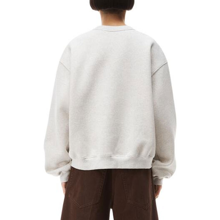 Свитшот Unisex Light Beige Alexander Wang, светло-бежевый — фото 4