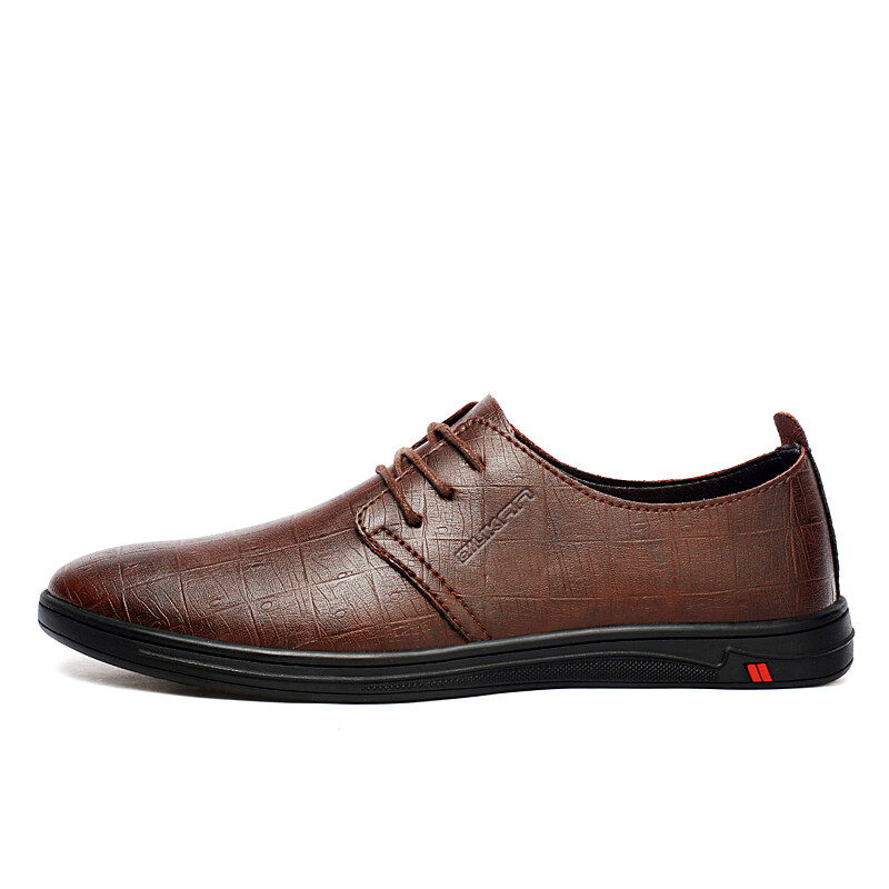 

Туфли мужские Men"s Casual Men Low-Top Dilikan, темно-коричневый