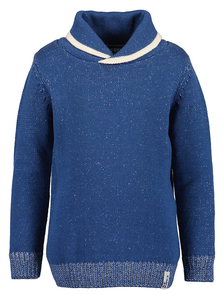 Свитер синего цвета Blue Seven