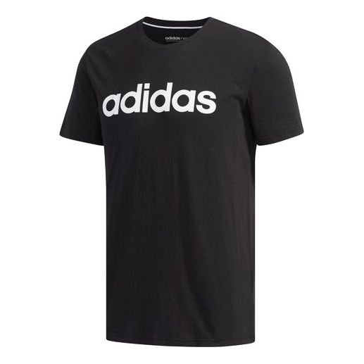 

Футболка adidas neo Alphabet Logo Short Sleeve Black, черный