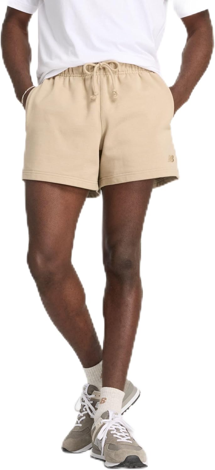 

Мужские спортивные шорты из французского терри New Balance, 5 дюймов, Stoneware