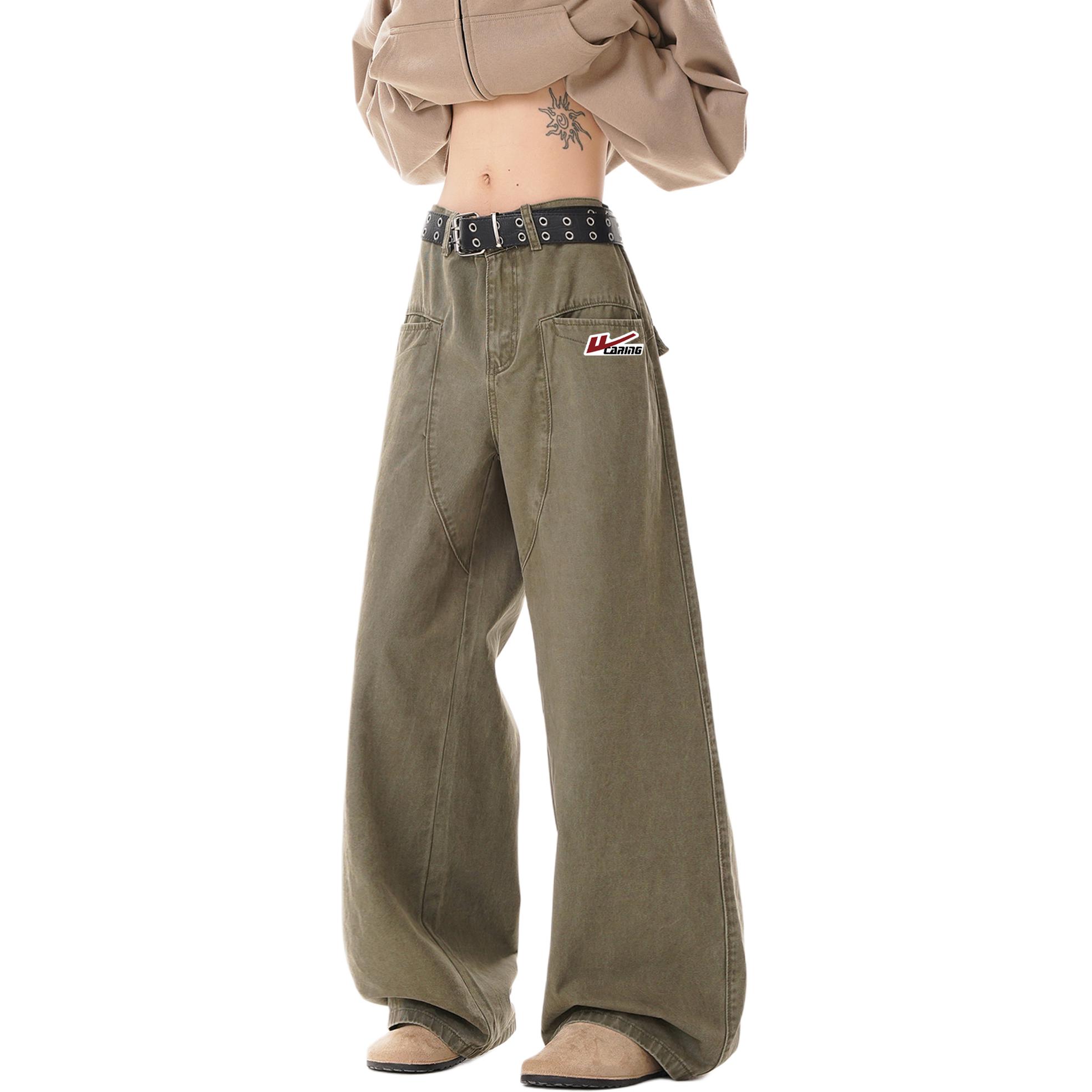 

Джинсы Unisex Moderate Straight Fit WARRIOR, зеленый (diy badge)