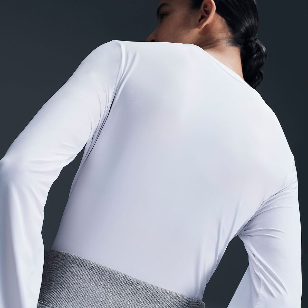 Классическая футболка с длинным рукавом Dri-Fit Nike, мультиколор — фото 4