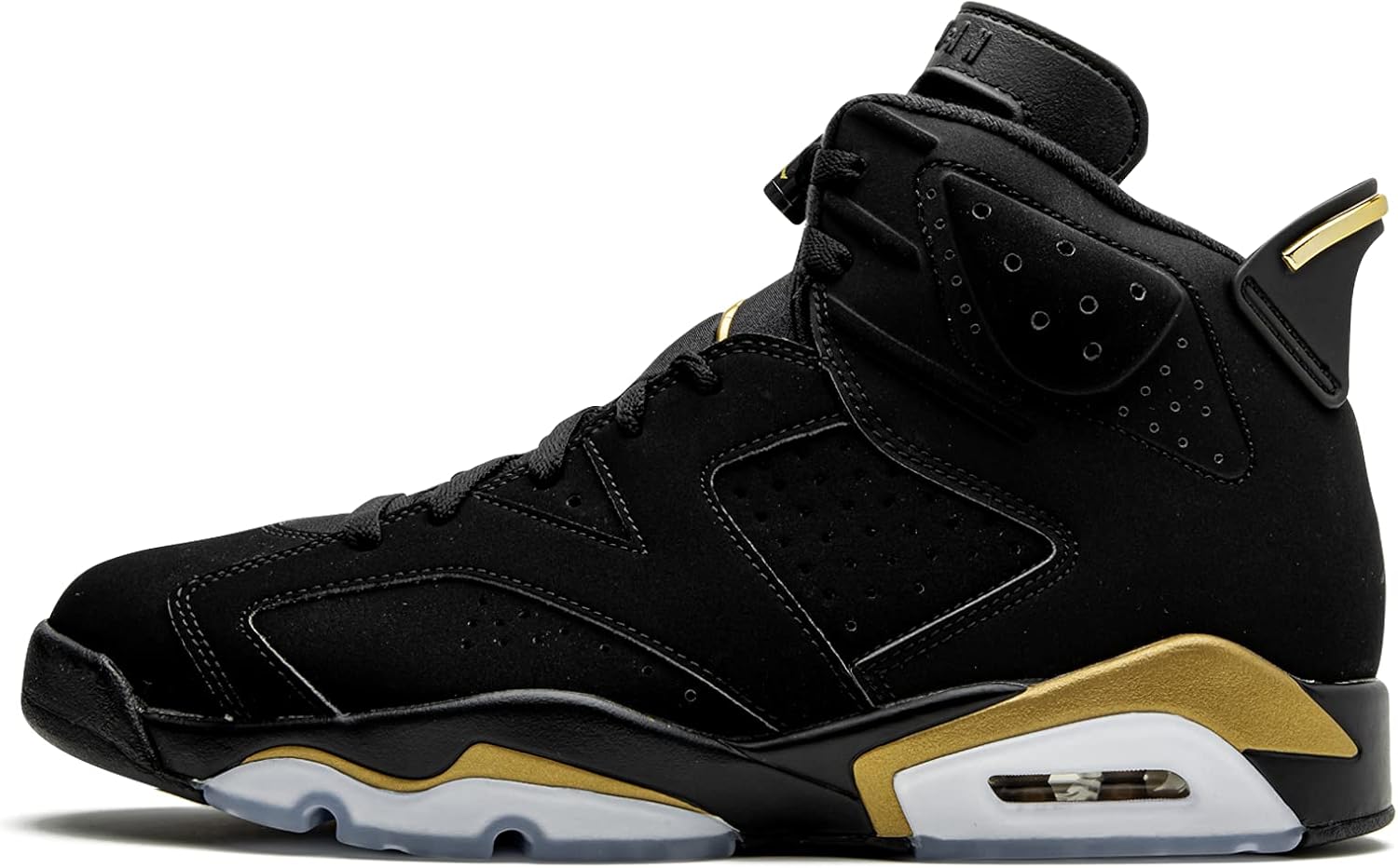 

Мужские кроссовки Nike Air Jordan 6 Retro, Black/Metallic Gold