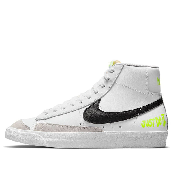 

Кроссовки blazer mid 'just do it' Nike, белый