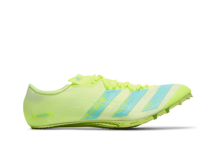 

Кроссовки Adizero Prime Sprint Spikes 'Solar Yellow Clear Aqua', желтый