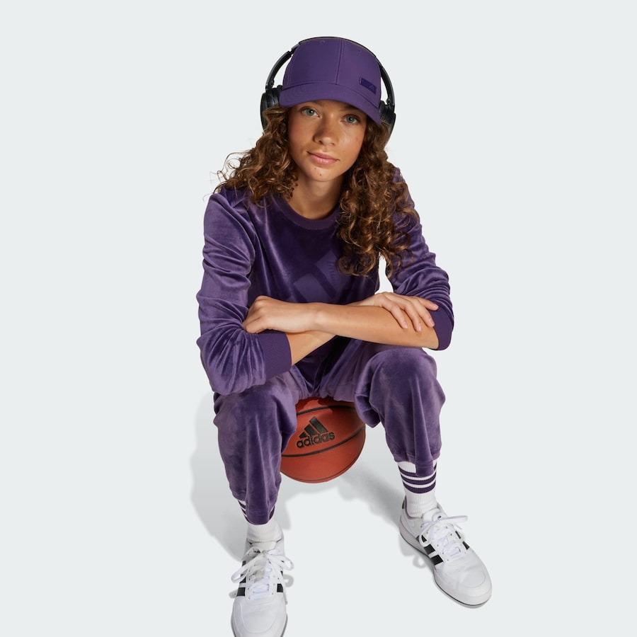 Спортивная толстовка ADIDAS SPORTSWEAR, баклажановый/темно-фиолетовый — фото 4