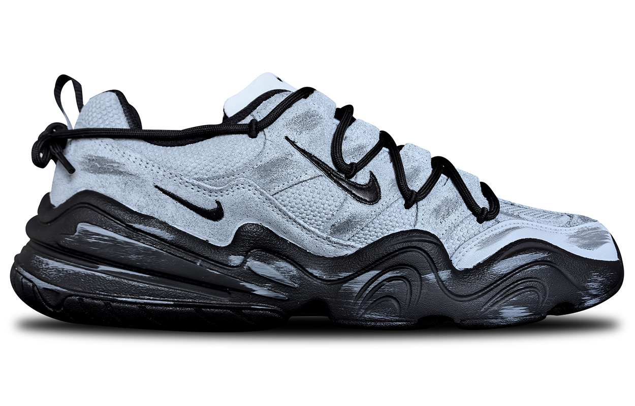 Nike Tech Hera износостойкие и легкие низкие кроссовки Casual Unisex Gray — фото 4