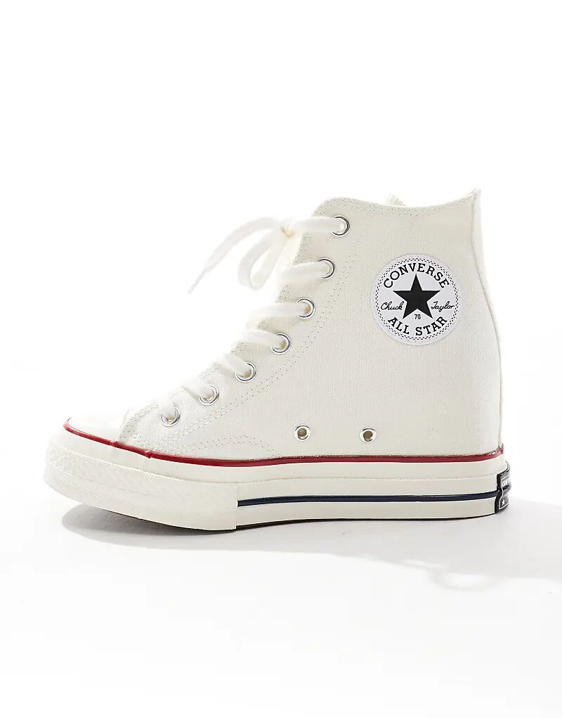 Кроссовки Chuck 70 Wedge белого цвета Converse — фото 2