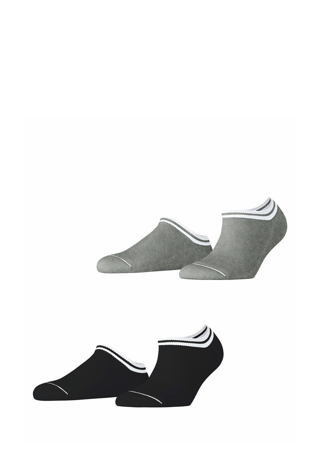 

Носки BASE STRIPE 2-PACK SNEAKER Esprit, черный