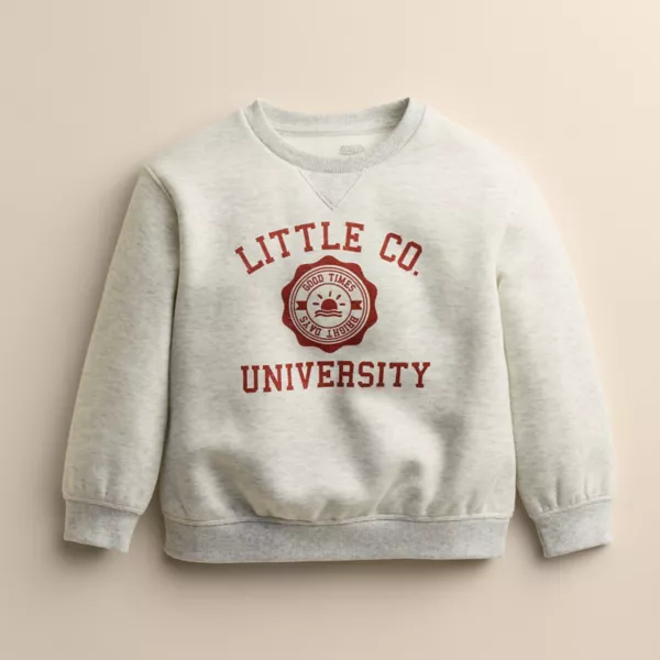 

Пуловер для малышей и малышей Little Co. By Lauren Conrad, цвет grey university