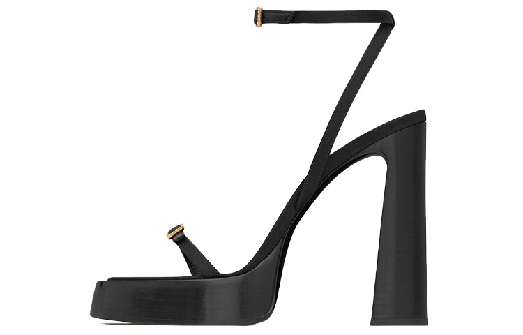 Сандалии Platz на платформе 105 мм Saint Laurent