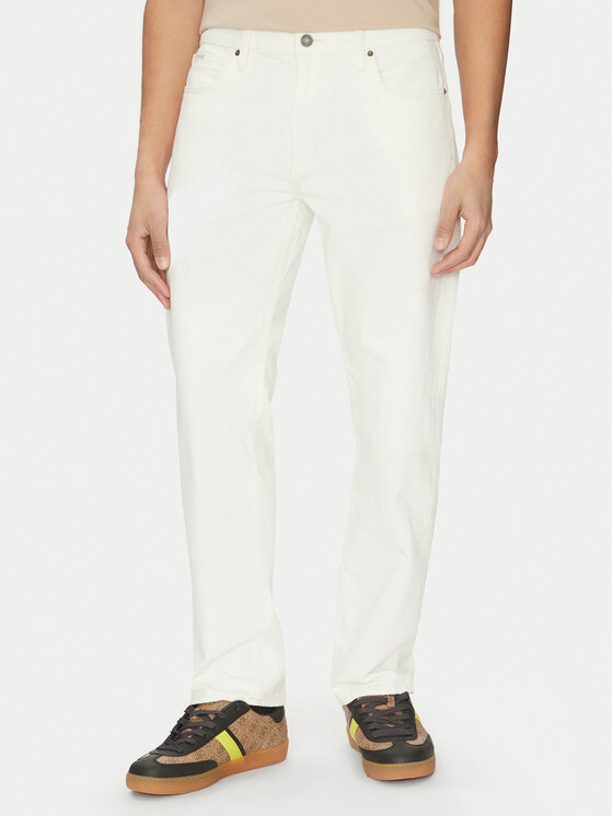 

Джинсы прямого кроя M5GA1B D5OC1 Guess Jeans, бежевый