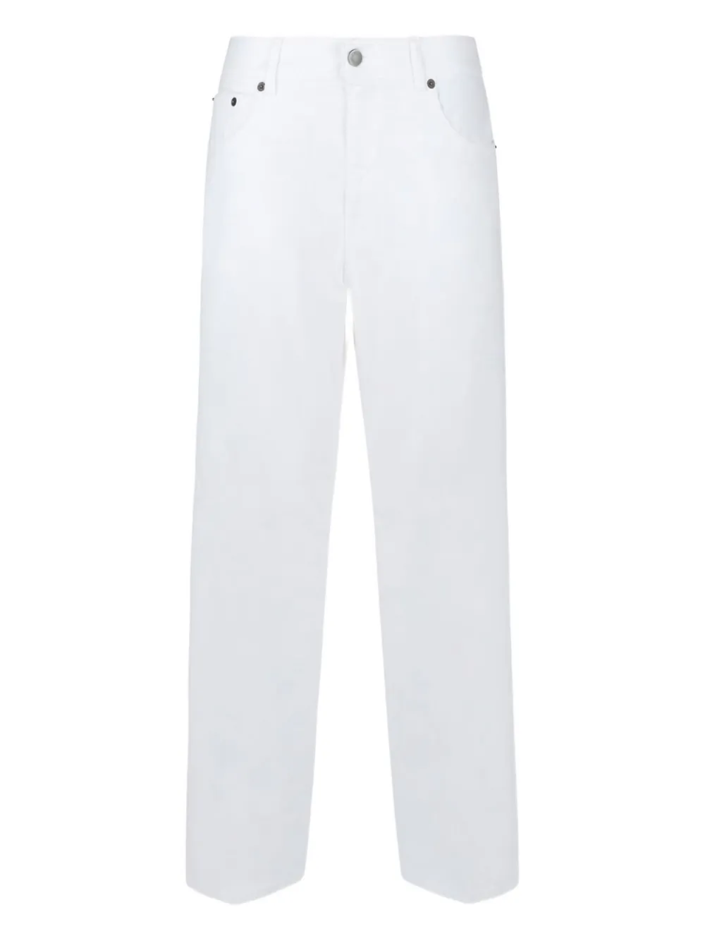 

Джинсы прямого кроя на пуговицах Haikure, белый