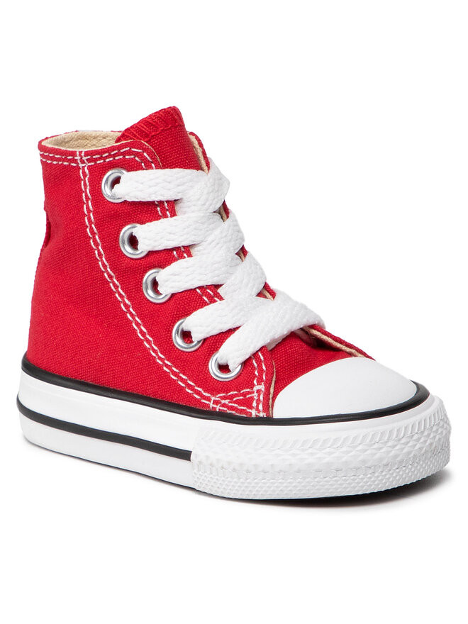 Кроссовки Inft Chuck Taylor All Star Hi 7J232C Converse, красный — фото 2