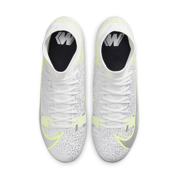 Кроссовки mercurial superfly 8 academy mg Nike, белый — фото 2