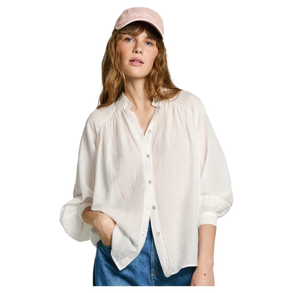 

Рубашка с длинным рукавом Pepe Jeans East, бежевый