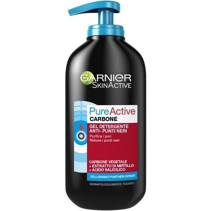 

Peau Naturals Pureactive Интенсивное очищающее средство 3 в 1 против черных точек, 200 мл, Garnier