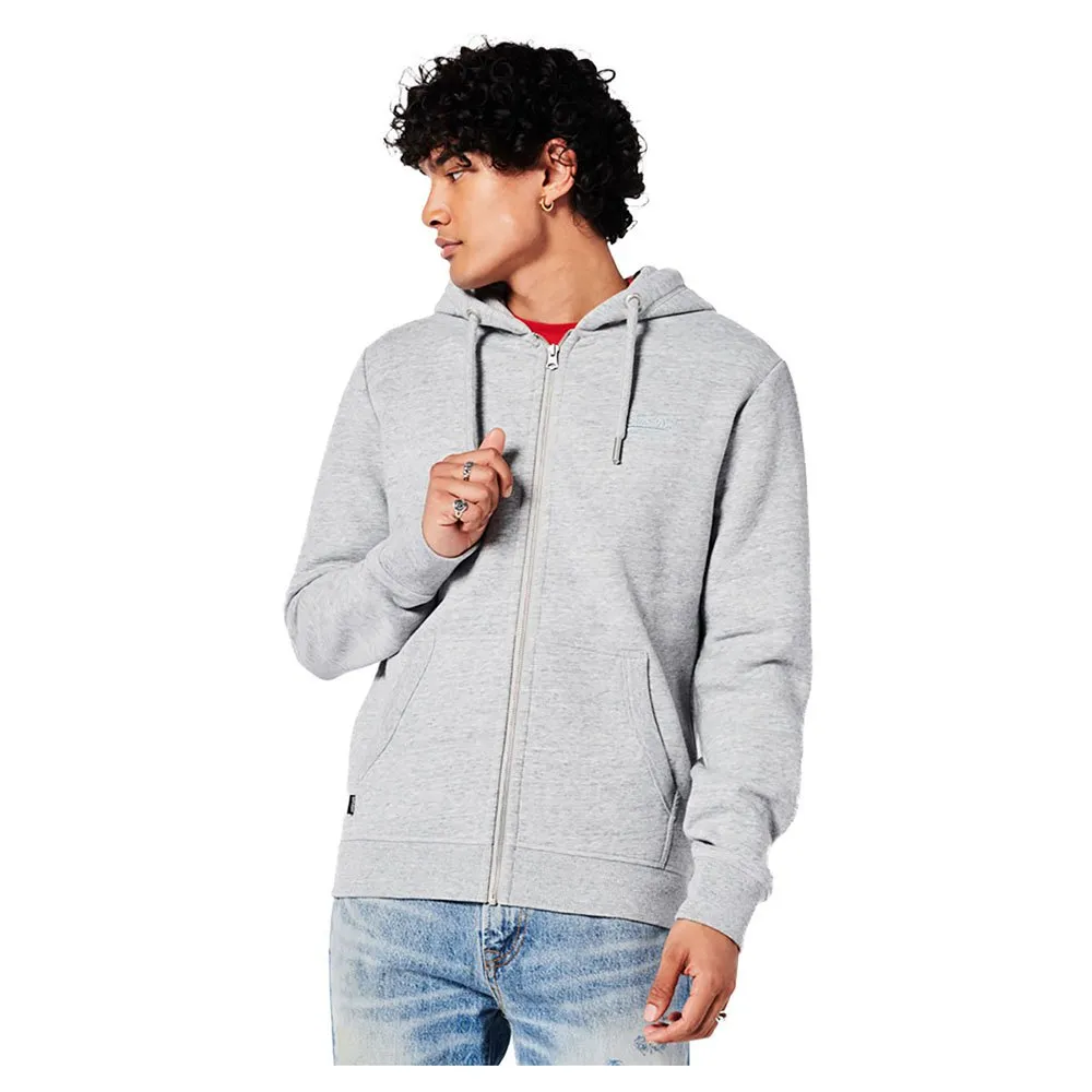

Худи Superdry Vintage Logo Embroidered, серый