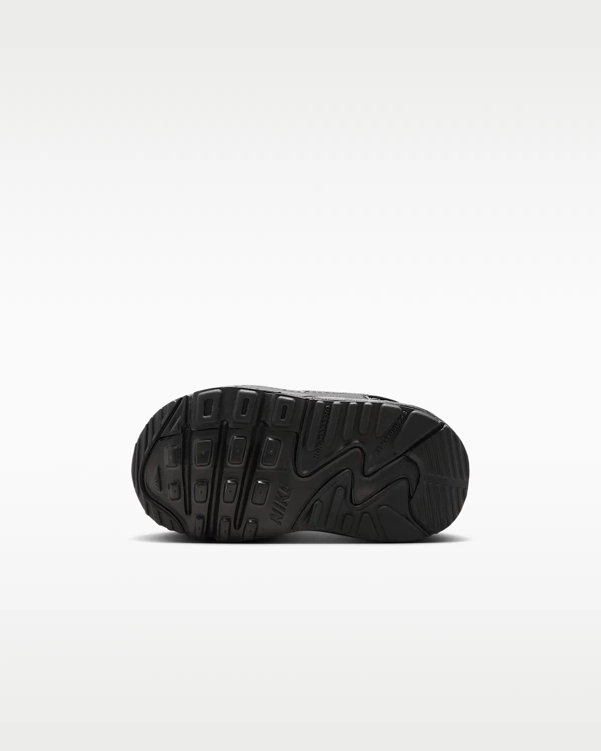 Детские кроссовки Nike Air Max 90, Black/Turf Orange — фото 2
