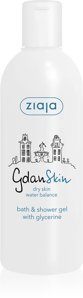 

Гель для душа и ванны Gdan skin с глицерином Ziaja, 300 мл