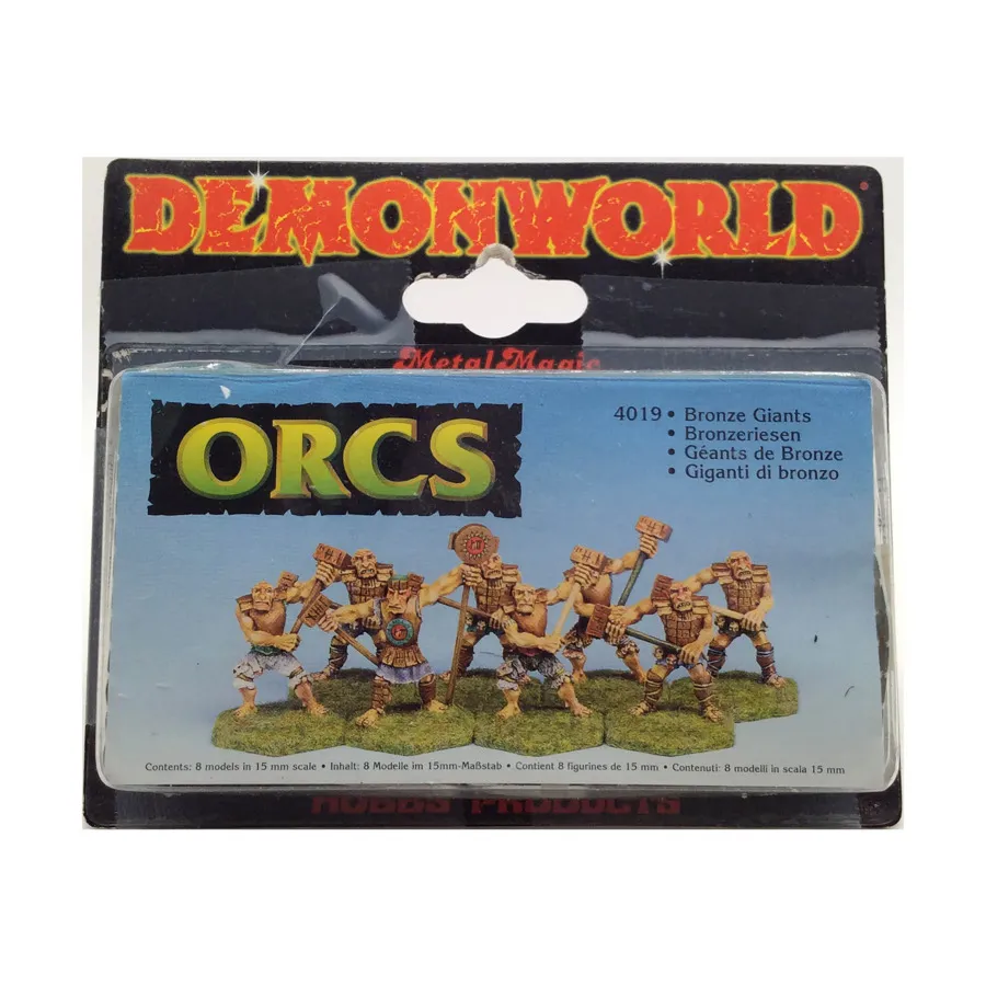 

Бронзовые гиганты, Demonworld - Orcs (15mm Hobby Products)