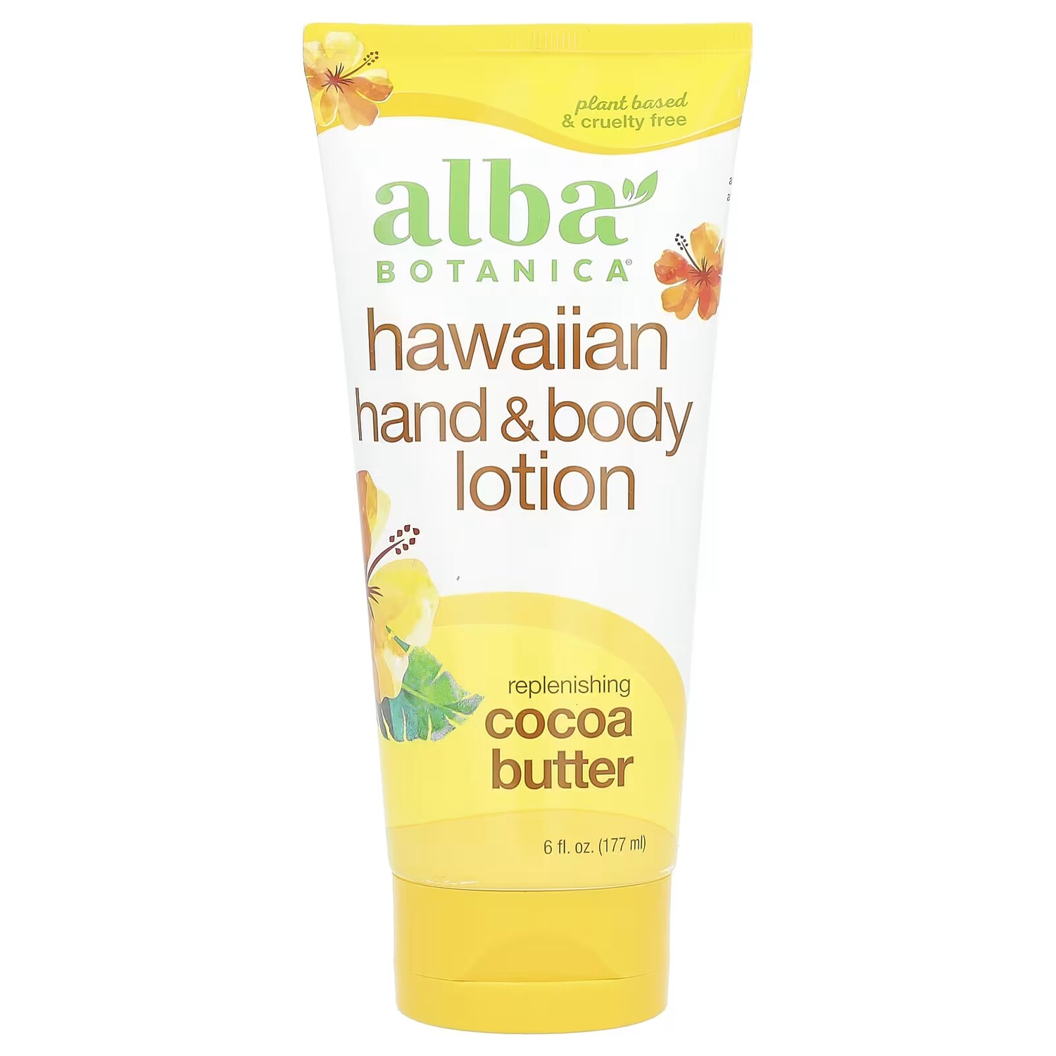 

Лосьон гавайский Alba Botanica для рук и тела с маслом какао, 177 мл