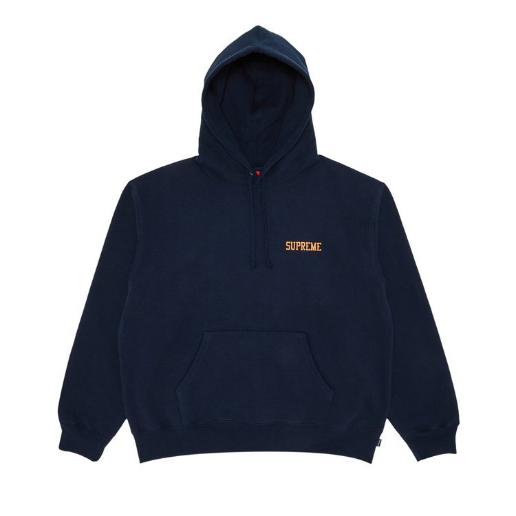 

Толстовка Supreme On God Hooded Sweatshirt, темно-синий