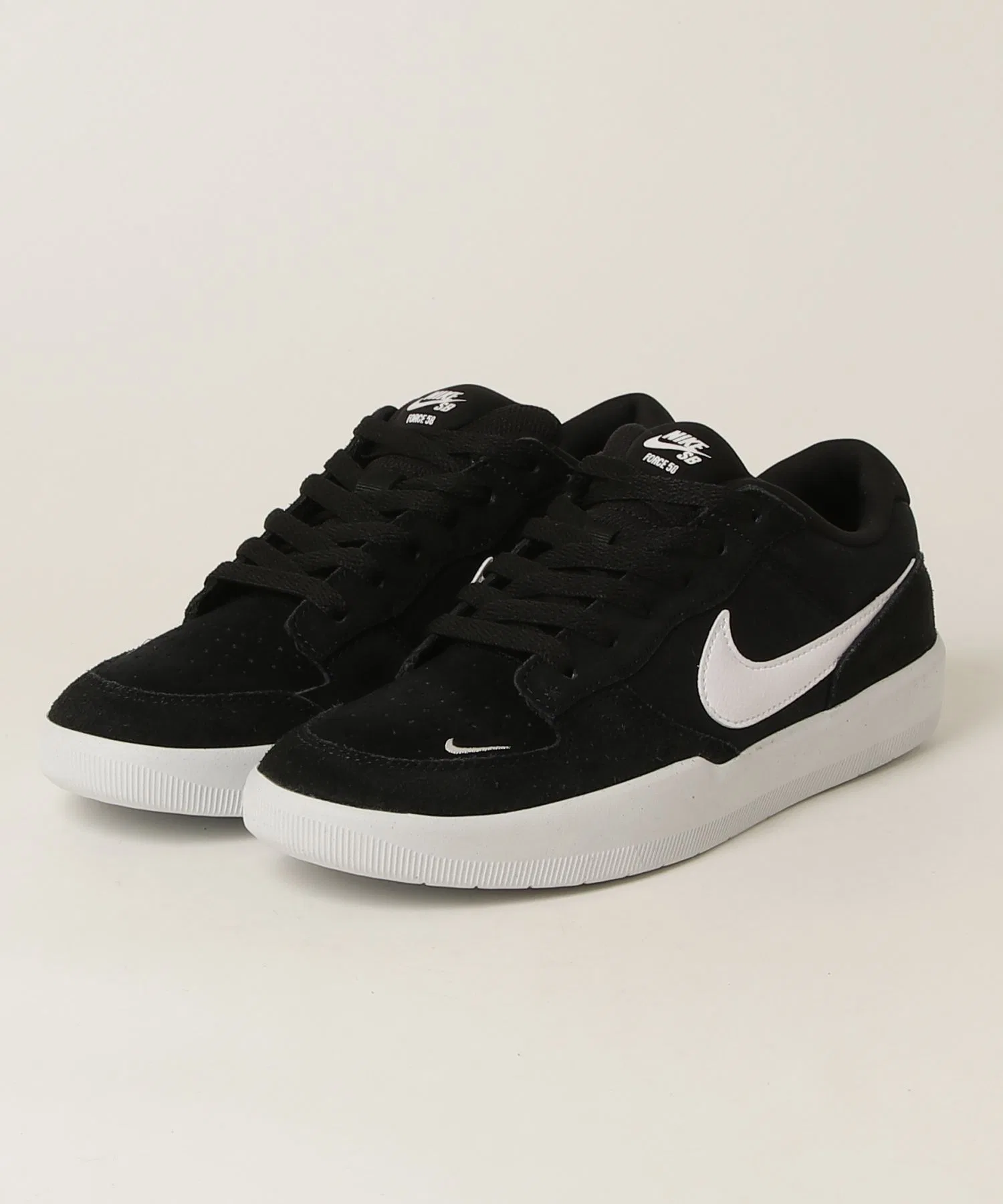 Мужские кроссовки NIKE SB Force 58 чёрные