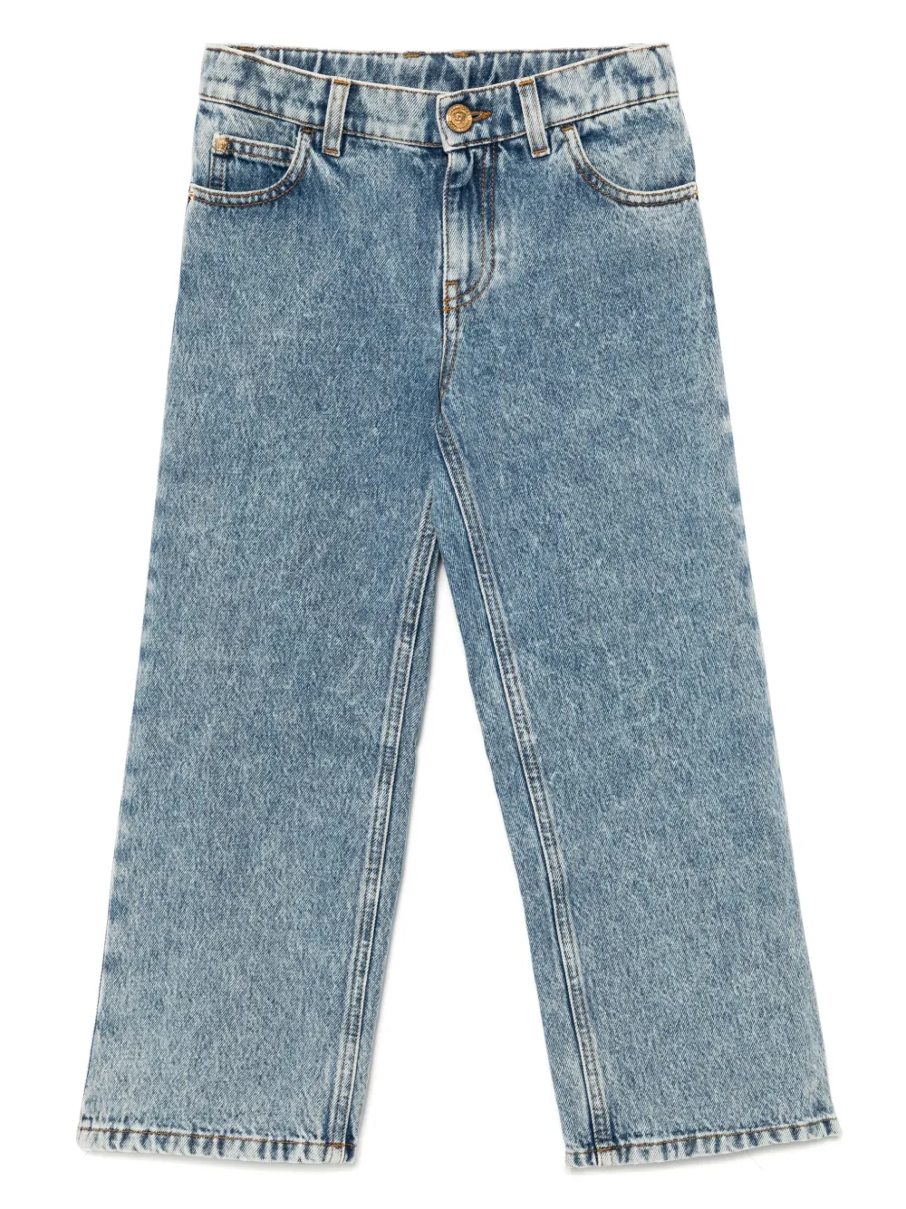

Прямые джинсы Versace Kids, синий