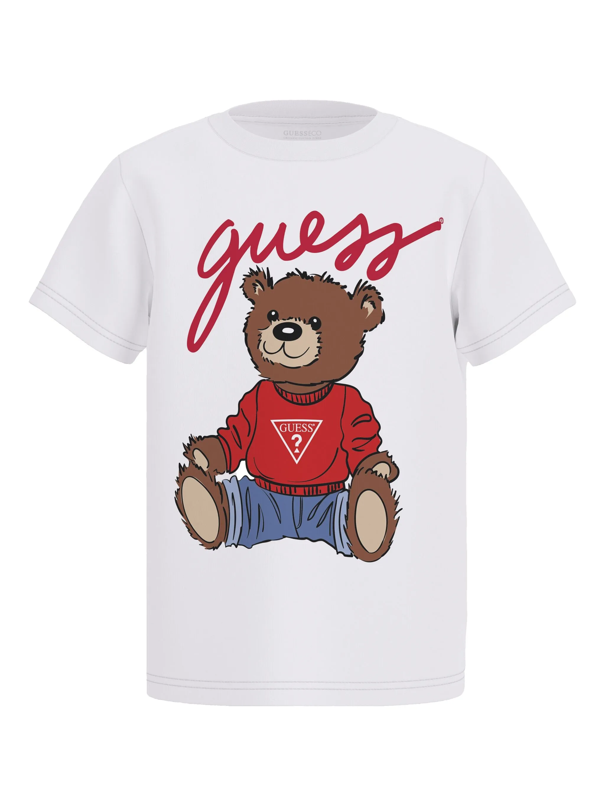 

Футболка с принтом Teddy Bear Guess Kids, белый