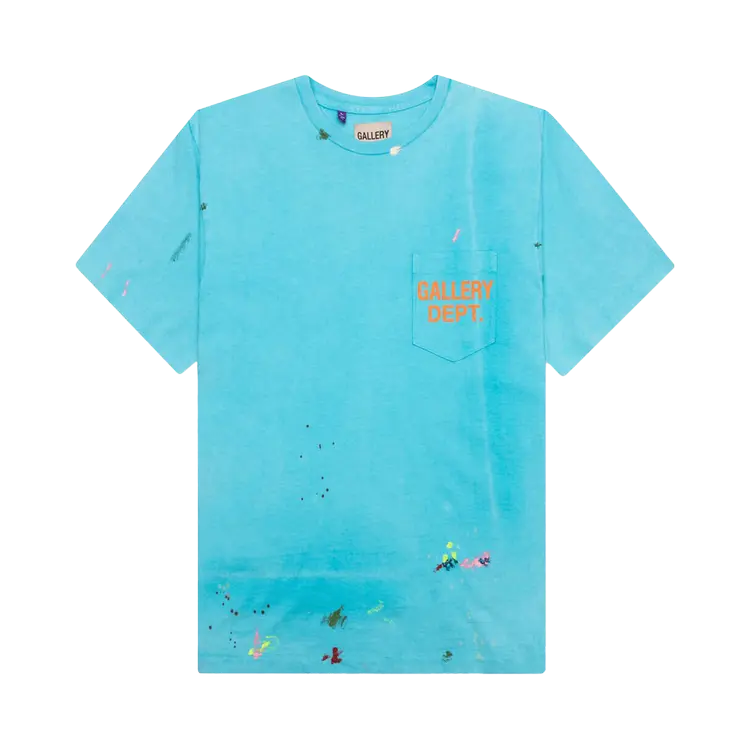 

Футболка Gallery Dept. Vintage Logo Painted 'Turquoise', синий