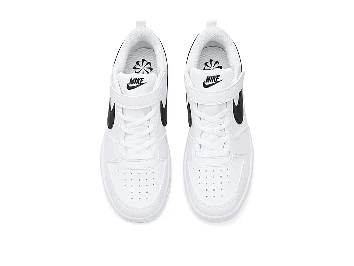 Кроссовки Nike Kids Court Borough Low Recraft, White/Black — фото 3