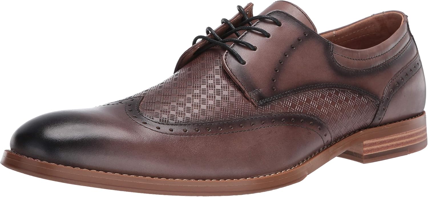 

Мужские оксфорды Stacy Adams Fallon с крыльями, серый