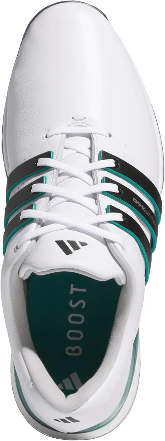 Мужские гольф-туфли Adidas Tour360 24, белый/черный — фото 3